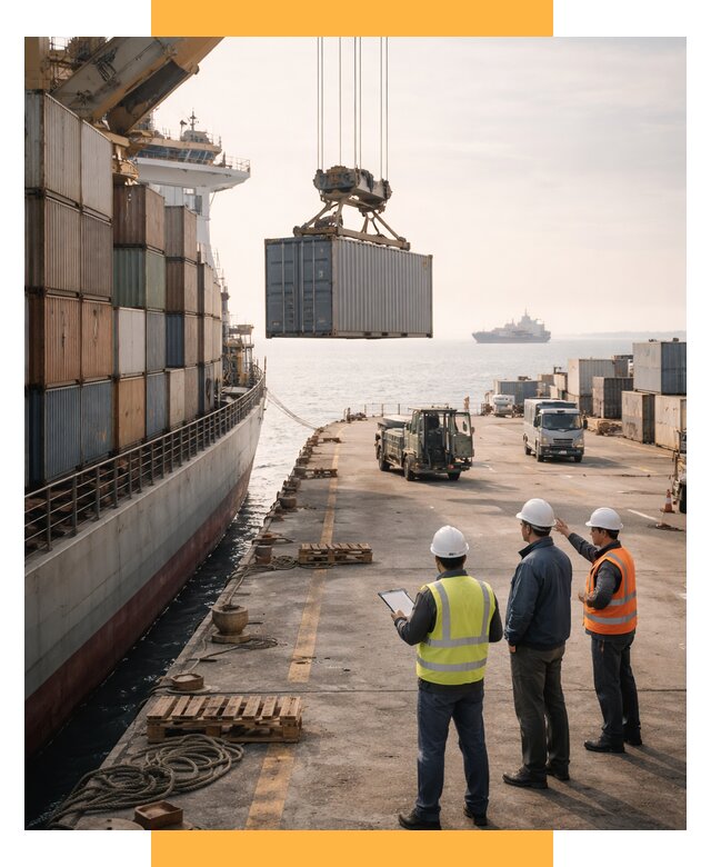 Морские перевозки грузов по миру от 45675 р. | СетСервис-Птр