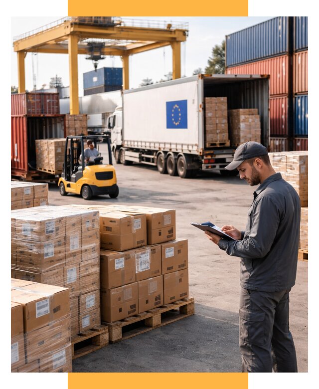 Доставка грузов из Европы от 12180 р., логистика СетСервис-Птр