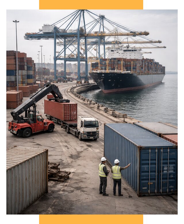 Морские перевозки из Европы от 60900 р. за контейнер | СетСервис-Птр