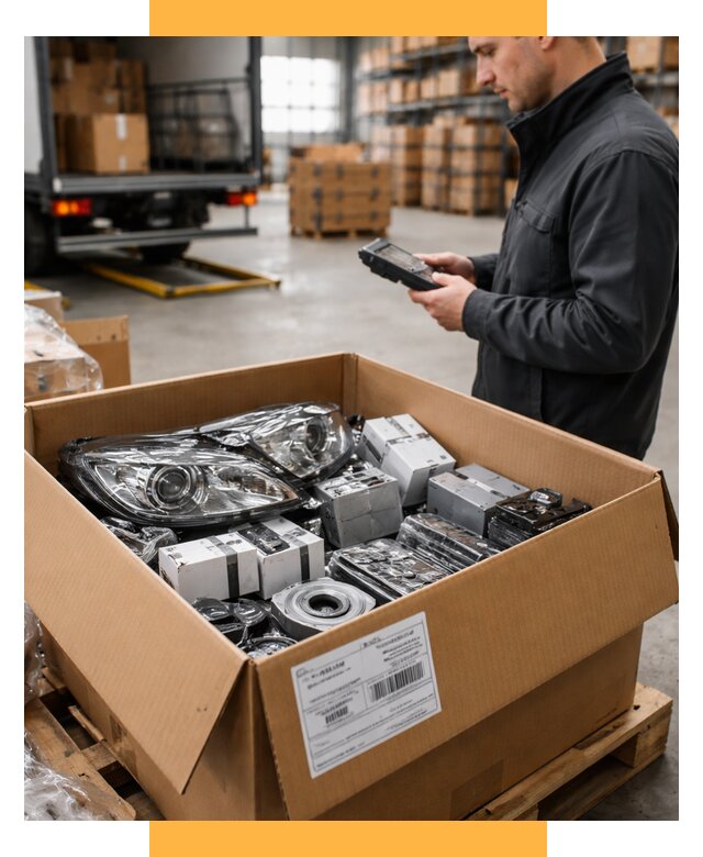 Доставка автозапчастей из Европы под ключ от 12688 р. | СетСервис-Птр