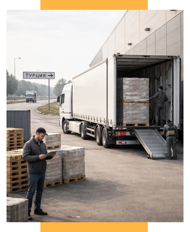 Автоперевозки и доставка фурой из Турции от 121800 р. | СетСервис-Птр