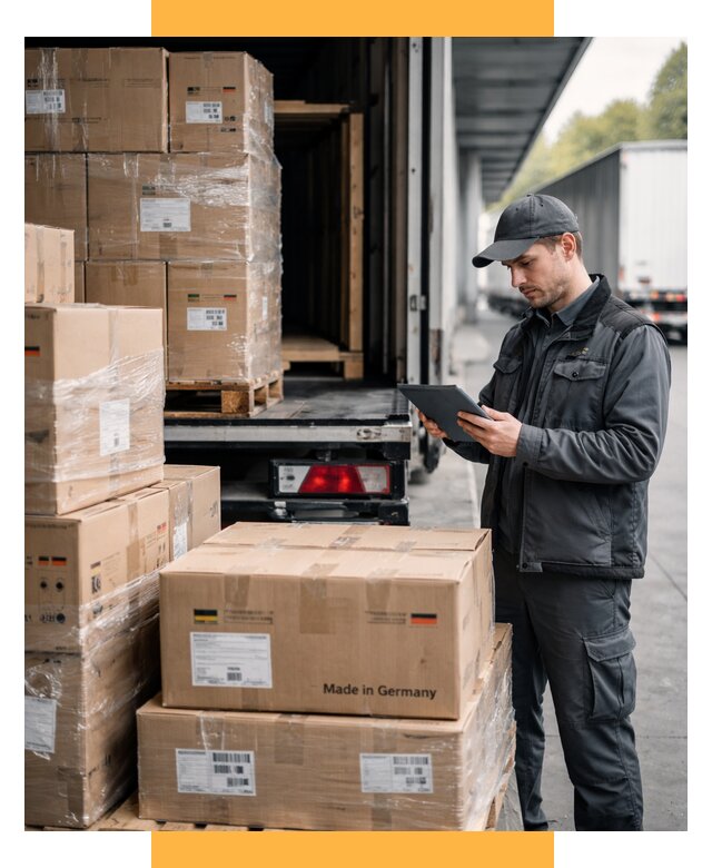 Доставка грузов из Германии от 45675 р. быстро - СетСервис-Птр