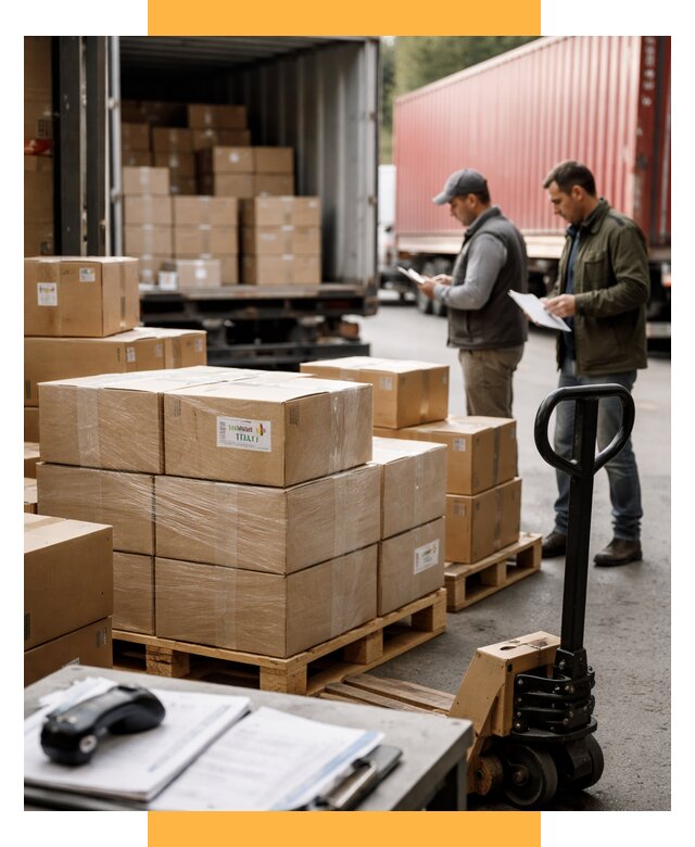 Доставка грузов из Италии в Россию от 18270 р. СетСервис-Птр