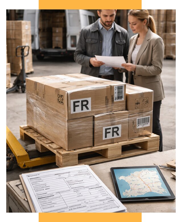 Доставка грузов в Францию от 25375 р., логистика СетСервис-Птр