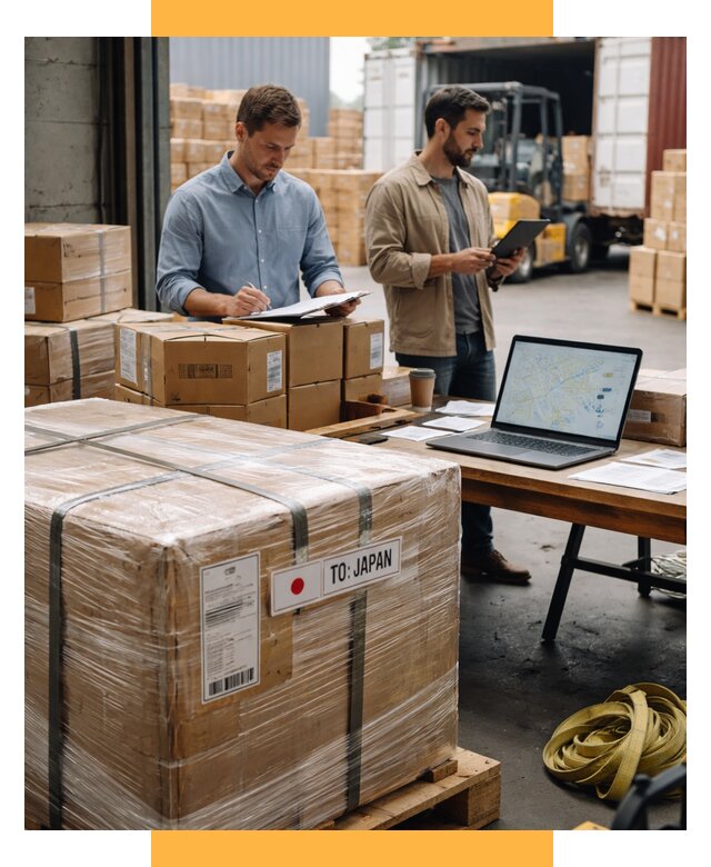 Доставка грузов в Японию от 25375 р., логистика СетСервис-Птр