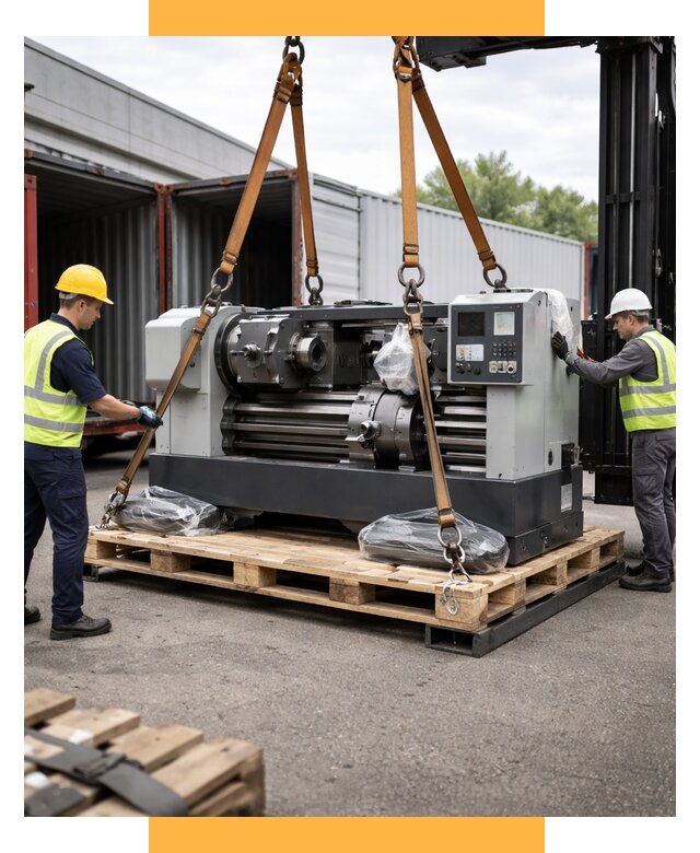 Перевозка станков и таможня от 60900 р. | СетСервис-Птр логистика