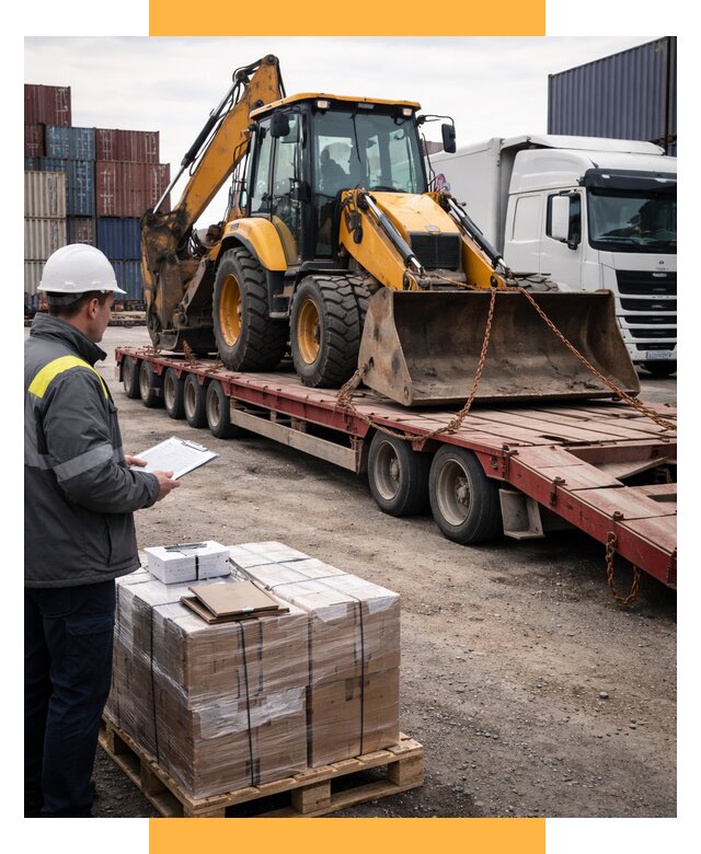 Международная перевозка спецтехники от 45675 р., СетСервис-Птр