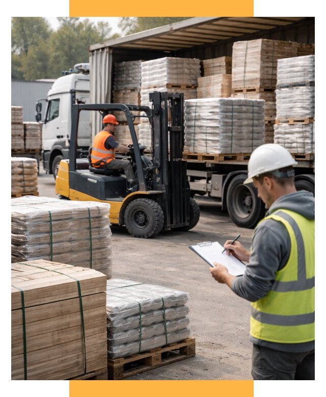 Перевозка строительных материалов от 5583 р. | СетСервис-Птр