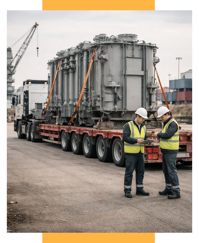 Перевозка негабаритных грузов под ключ от 121800 р., СетСервис-Птр