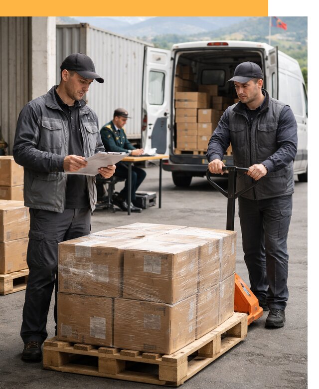 Доставка грузов через Армению, быстрая таможенная очистка от 25375