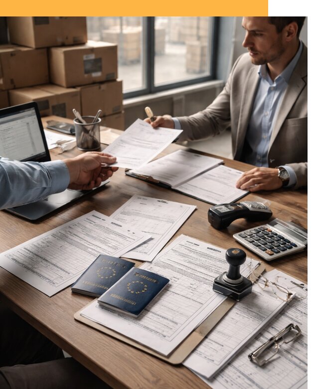 Таможенное оформление грузов из Европы от 8628 руб