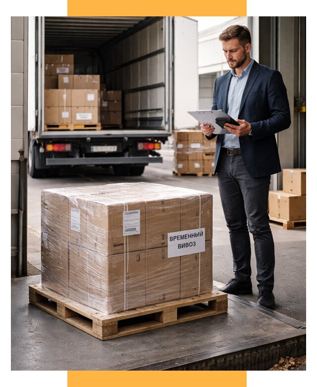 Временный вывоз товаров под ключ от 8120 р. | СетСервис-Птр