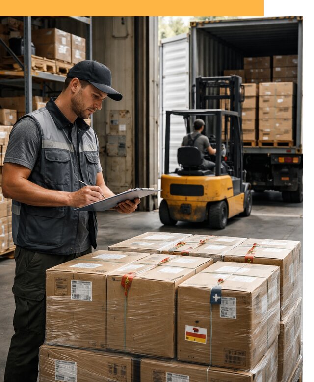 Реэкспорт товаров с таможенным оформлением и доставкой от 12180