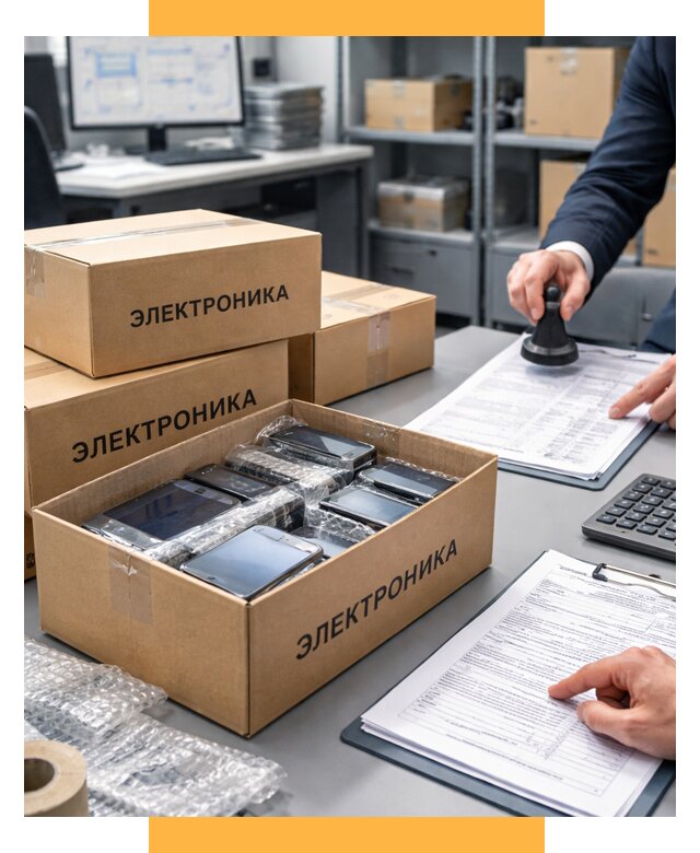 Растаможка электроники под ключ от 8120 р. СетСервис-Птр