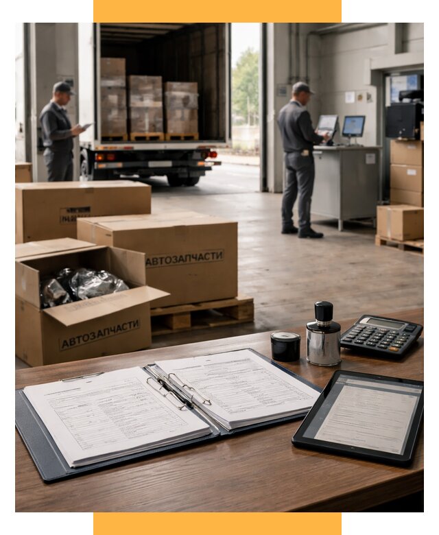 Таможенное оформление автозапчастей под ключ от 8628 р., СетСервис-Птр