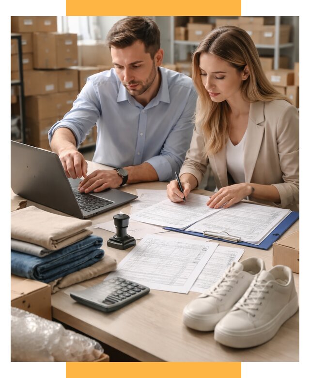 Таможенное оформление одежды и обуви от 6598 р. | СетСервис-Птр