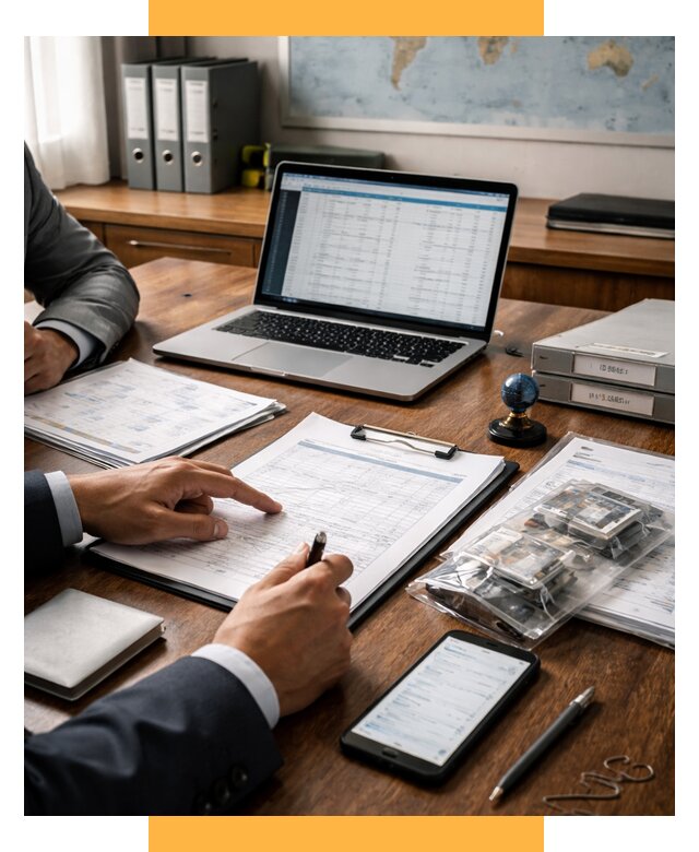 Проверка поставщика за рубежом от 8628 р. | СетСервис-Птр аудит