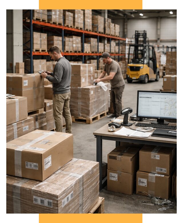 Склад консолидации в Европе от 6598 р., услуги СетСервис-Птр